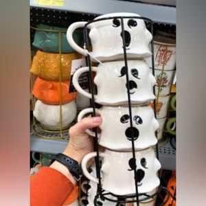 Stacking Ghost Mug Set